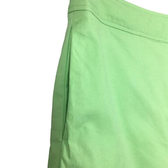 Vineyard Vines Stretch Performance Skort Skirt Lime Green Athleisure sz 2 - Picture 3 of 8